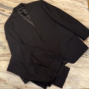 Apt 9 Classic Black Men's Suit Sz 46R- pants 36x32